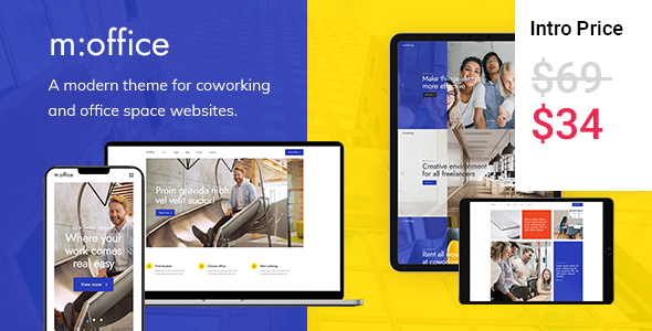 Download MultiOffice – Coworking Space Theme Nulled 