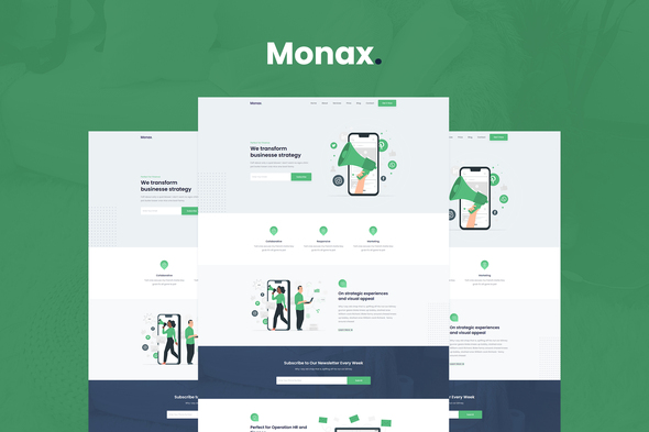 Download Monax – Saas & Startup Elementor Template Kit Nulled 