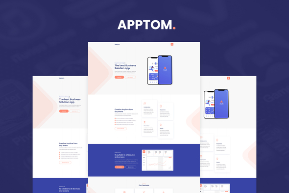 Download Apptom – App & Software Showcase Elementor Template Kit Nulled 