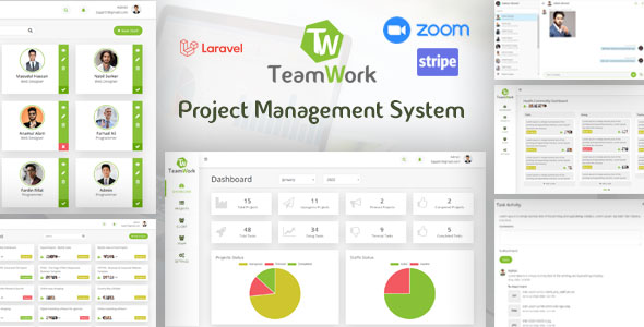 Download TeamWork Laravel – Project Management System Nulled 