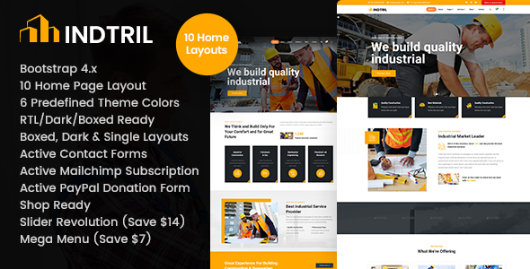 Download Indtril – Construction & Renovation HTML Template Nulled 