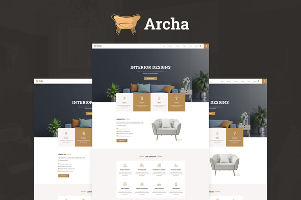 Download Archa – Interior Design & Architecture Elementor Template Kit Nulled 
