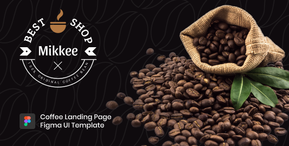 Download Mikkee – Coffee Landing Page HTML Template Nulled 