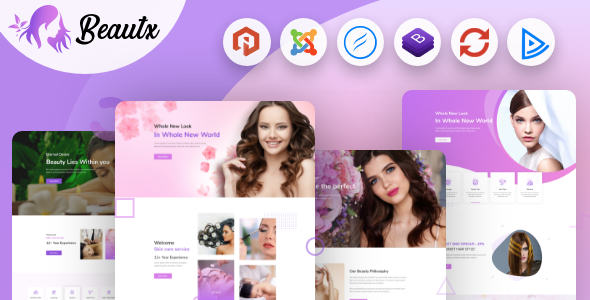 Download Beautx – Spa Salon & Cosmetic Shop Joomla Template Nulled 