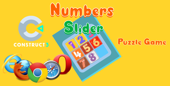 Download Number Slider HTML5 Game (c3p) Nulled 