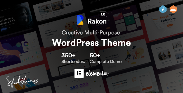 Download Rakon – Creative Multi-Purpose WordPress Theme Nulled 