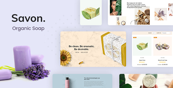 Download Savon – Organic Soap WooCommerce Theme Nulled 