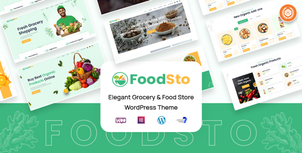 Download Foodsto : Personal Food Store WordPress Theme Nulled 
