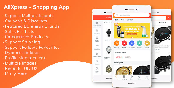 Download AliXpress App – Multi Vendor Shopping App Nulled 