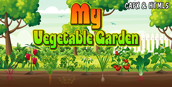 Download My Vegetable Garden (CAPX and HTML5) Plantation Game Nulled 