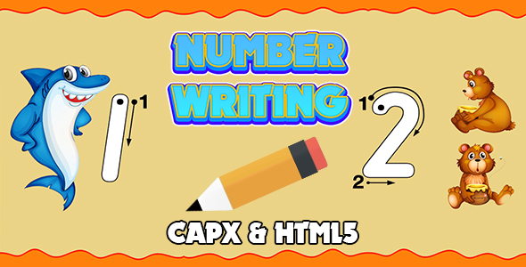 Download Number Writing v2 (CAPX and HTML5) Kids Game Nulled 