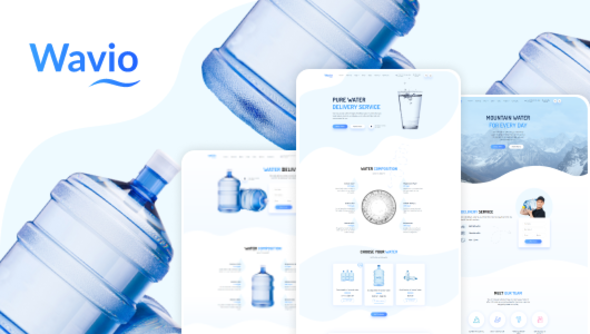Download Wavio – Bottled Water Delivery WordPress Theme Nulled 