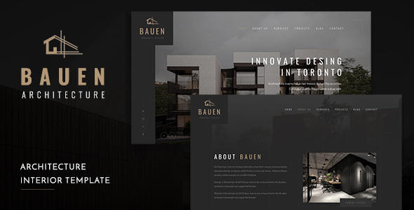 Download BAUEN – Architecture & Interior Template Nulled 