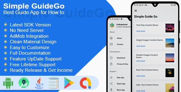 Download Simple GuideGo – Best Guide Apps for How to Tips & Trick Nulled 