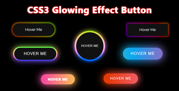 Download CSS3 Glowing Effect Button Nulled 