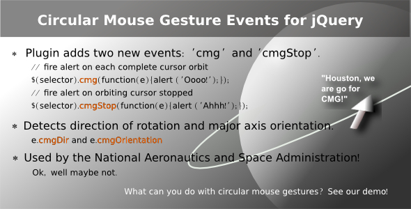 Download Circular Mouse Gesture Events for jQuery Nulled 