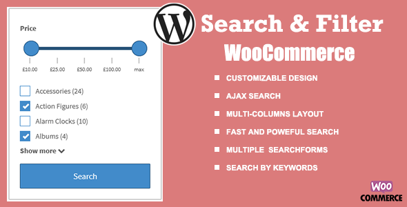 Download WooCommerce Search & Filter plugin for WordPress Nulled 