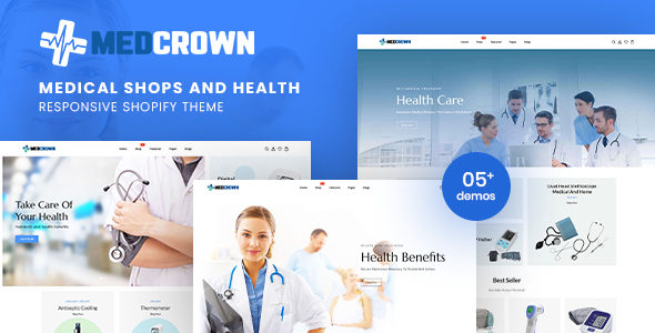 Download Medcrown – Medical Responsive Shopify Theme Nulled 