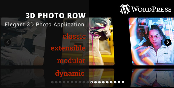 Download 3D Photo Row – WordPress Media Plugin Nulled 
