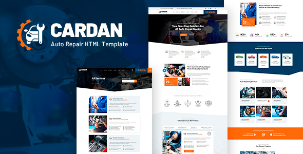 Download Cardan – Car Repair Services HTML Template Nulled 