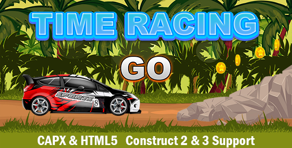Download Time Racing (CAPX and HTML5) Car Game Nulled 