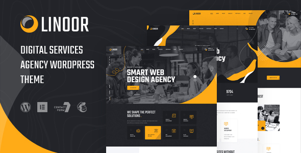 Download Linoor – Digital Agency Services WordPress Theme Nulled 