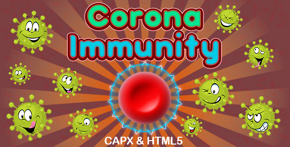 Download Corona Immunity Game (CAPX and HTML5) Nulled 