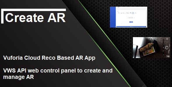 Download Vuforia Cloud Recognition App With Web Panel Nulled 