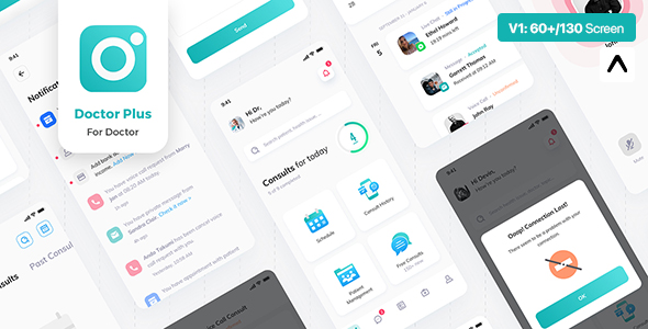 Download Doctor Plus – For Doctor React Native App Template Nulled 