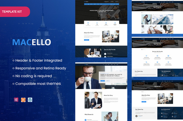 Download Macello – Business Consulting & Accounting  Elementor Template Kit Nulled 