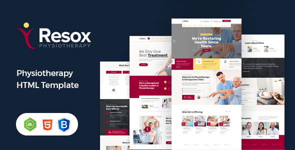 Download Resox – Physiotherapy HTML Template Nulled 