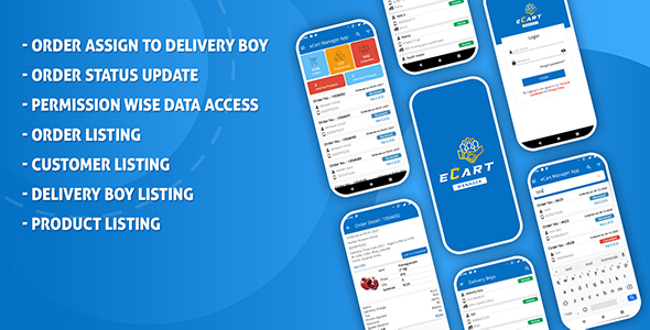 Download eCart – Ecommerce Admin / Store Manager app Nulled 