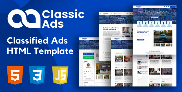 Nulled Classicads – Classified Ads HTML Template free download