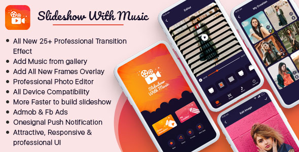 Download Slideshow With Music (with new 25+ professional slideshow transition effects) Nulled 