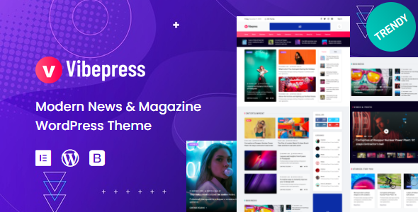 Download Vibepress – Modern Magazine WordPress Theme Nulled 