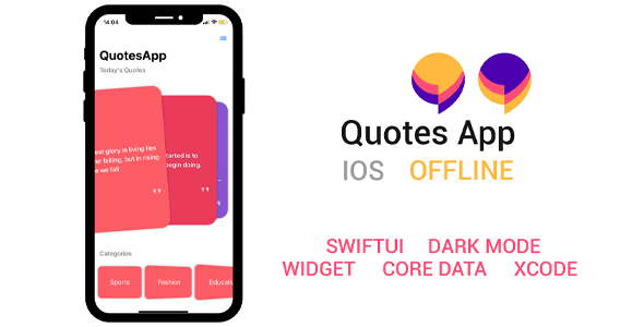 Download Quotes SwiftUI IOS App Nulled 