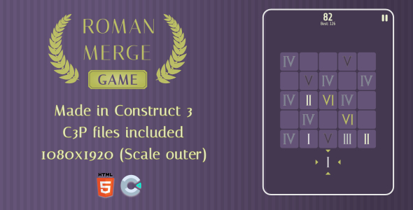 Download Roman Merge Game – HTML5 Casual game Nulled 