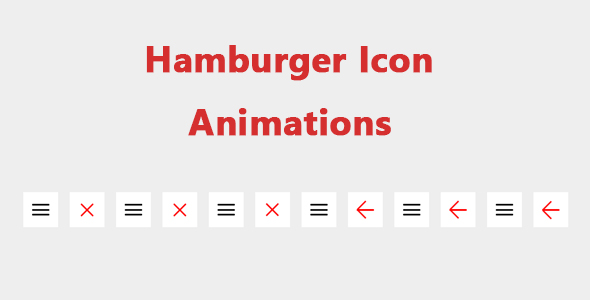 Download Hamburger Icon Animations Nulled 