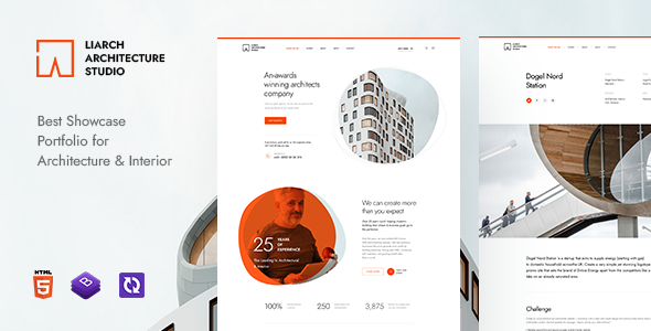 Download Liarch – Architecture & Interior HTML Template Nulled 