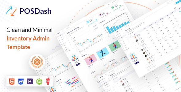 Download POSDash | Inventory Admin Template Nulled 