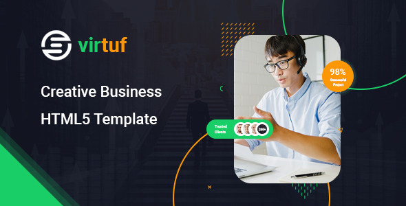Download Virtuf – Creative Agency Bootstrap 5 Template Nulled 