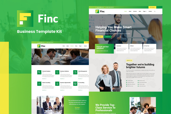 Download Finc – Business & Financial Elementor Template Kit Nulled 