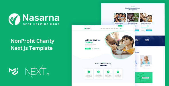 Download Nasarna – Charity Nonprofit Next Js Template Nulled 