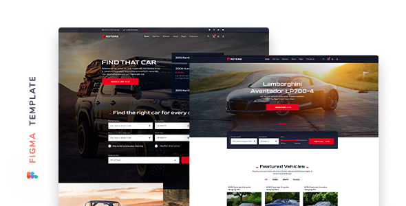Download Rotors – Car Rental Template for Figma Nulled 