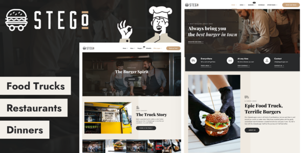 Download Stego – Food Truck & Restaurant Theme Nulled 