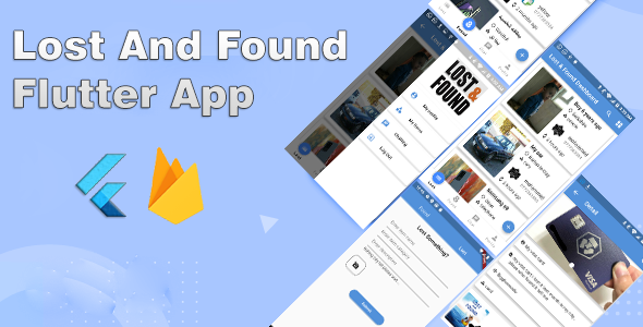 Download Lost and Found Flutter App Nulled 