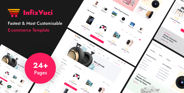 Download InfixVuci E-commerce HTML5 Template Nulled 