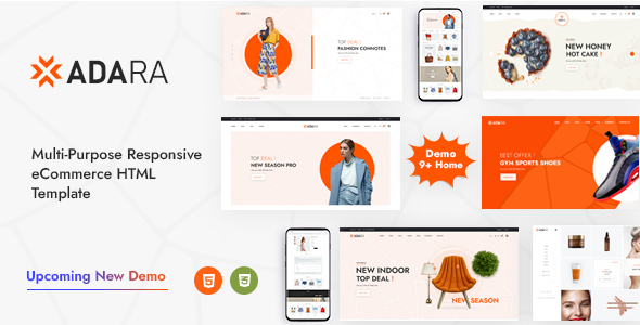 Download Adara – Modern & Multipurpose eCommerce Template Nulled 