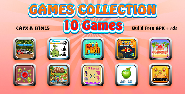 Download Games Collection 19 (CAPX and HTML5) 10 Games Nulled 