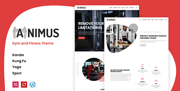 Download Animus – Gym and Fitness Theme Nulled 